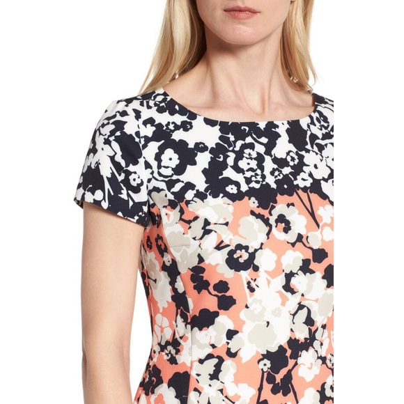 Hugo Boss Women Boss Donisa Floral-Print Sheath Dress - Picture 3 of 9
